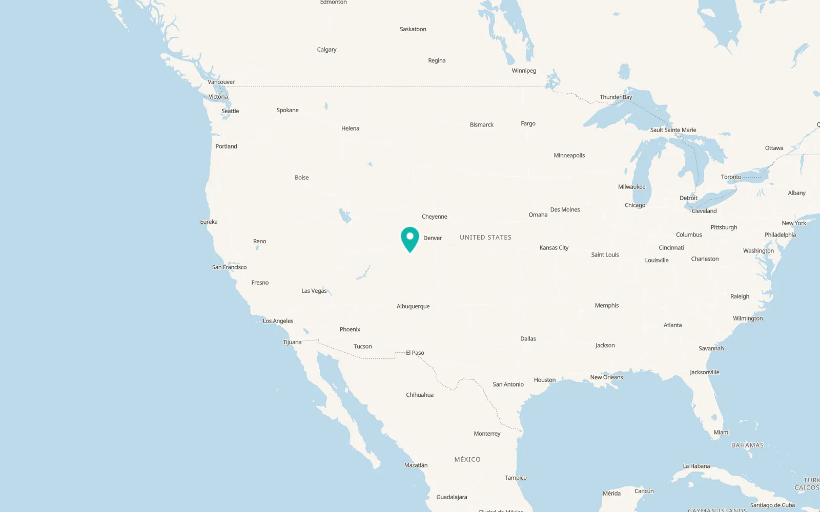 Map of Gunnison