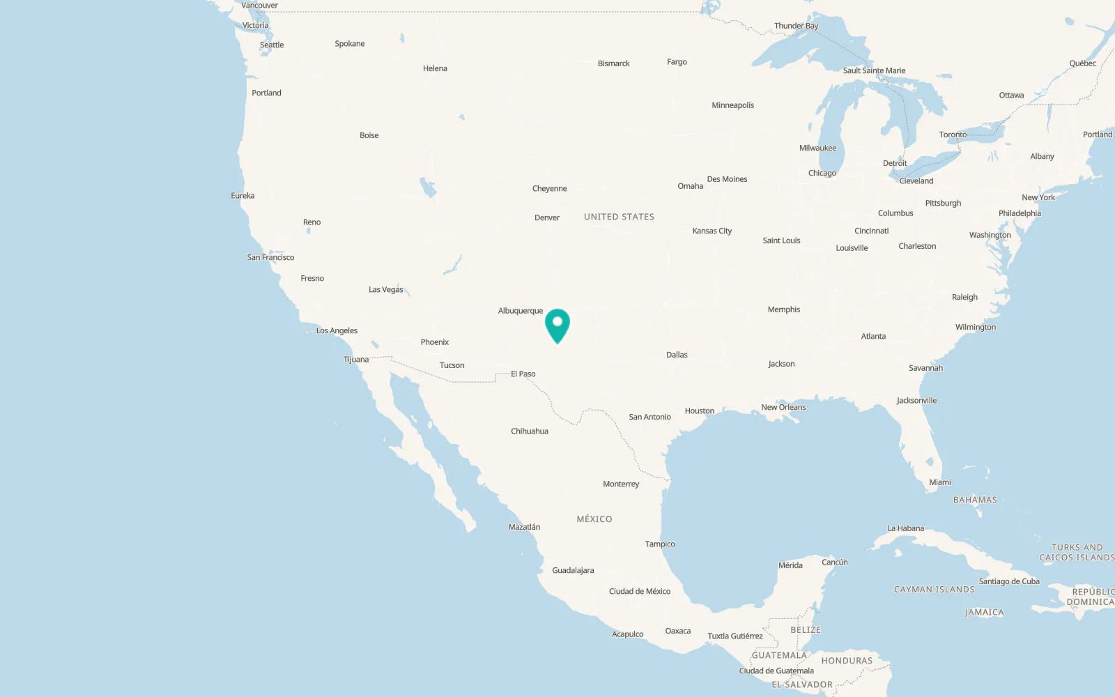 Map of Hagerman
