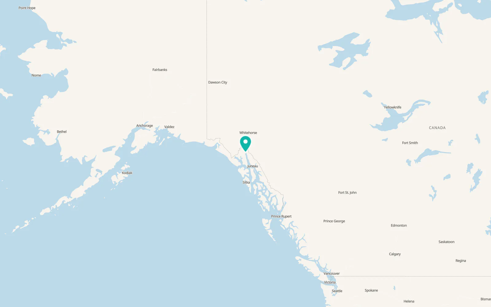 Map of Haines