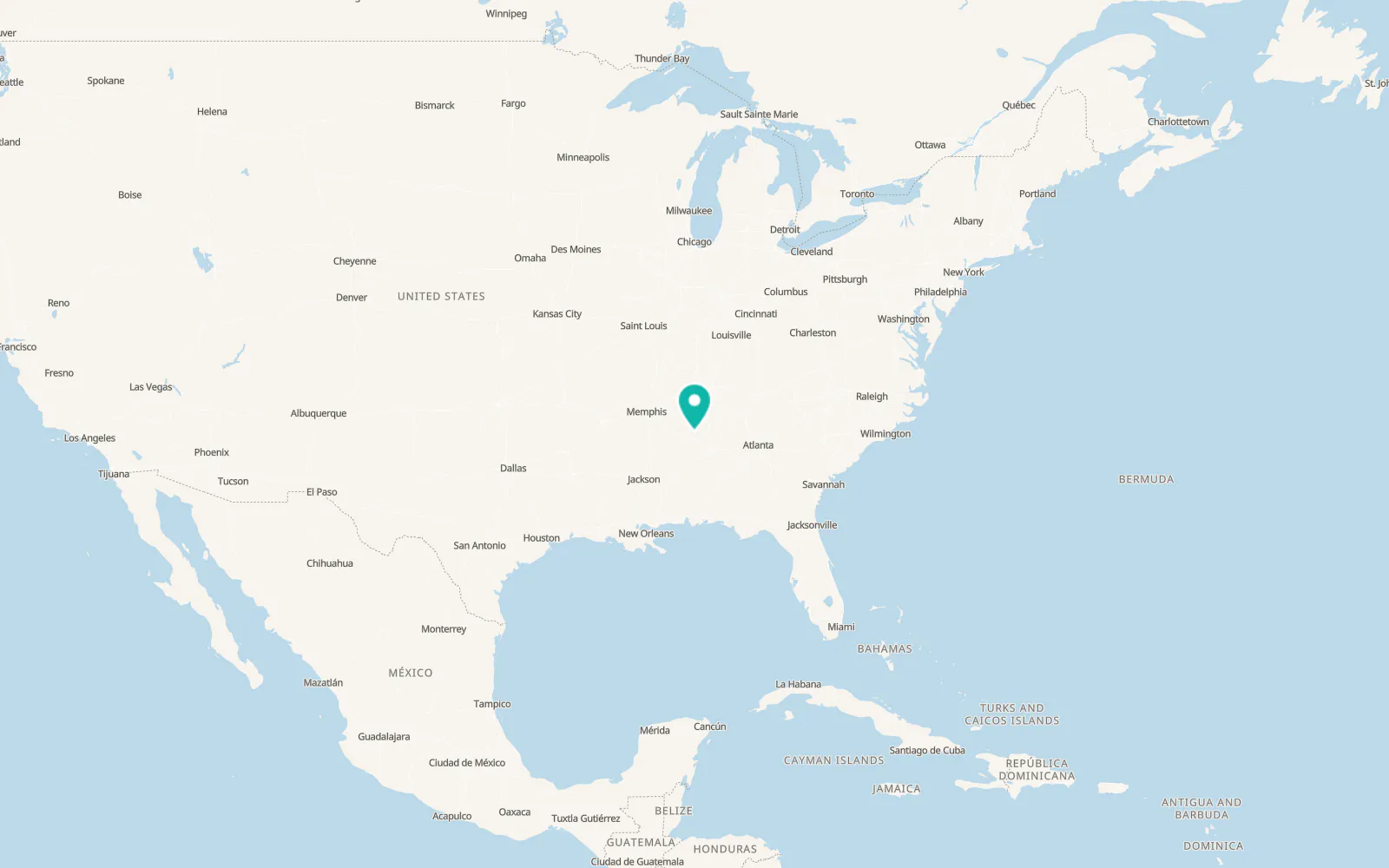 Map of Haleyville