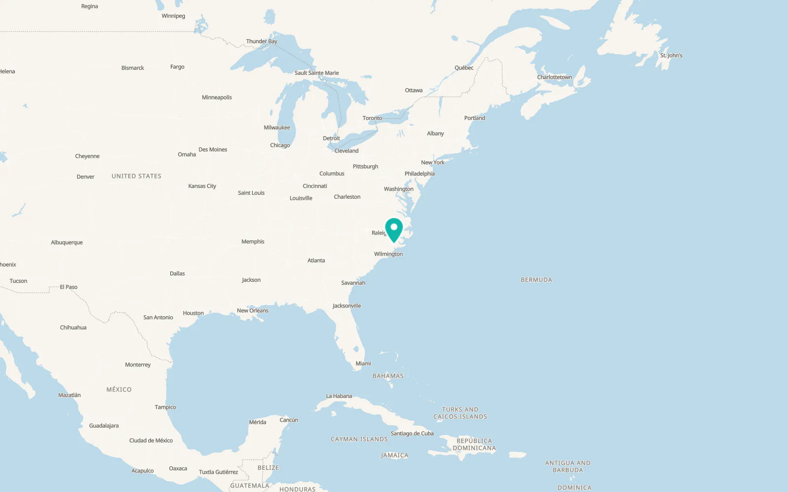 Map of Half Moon