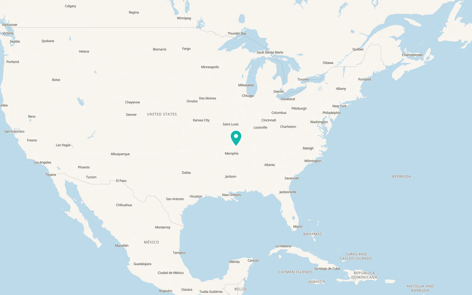 Map of Halls