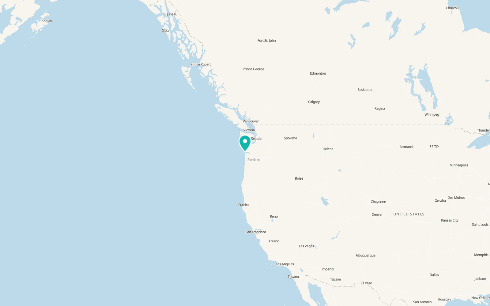 Map of Hammond