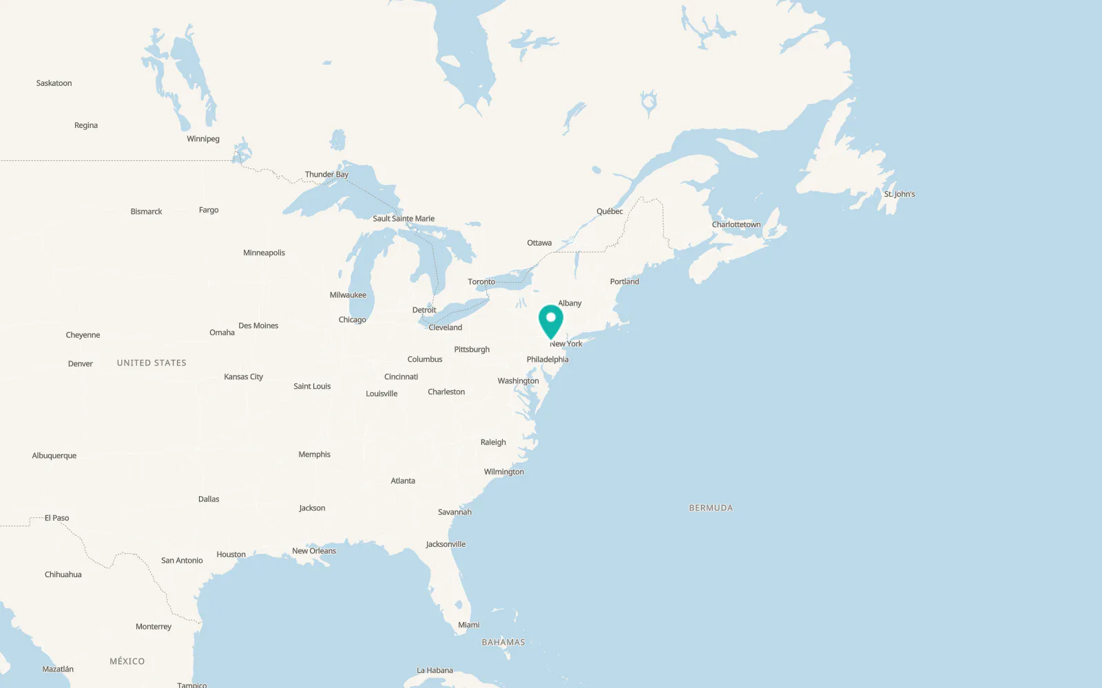 Map of Hampton