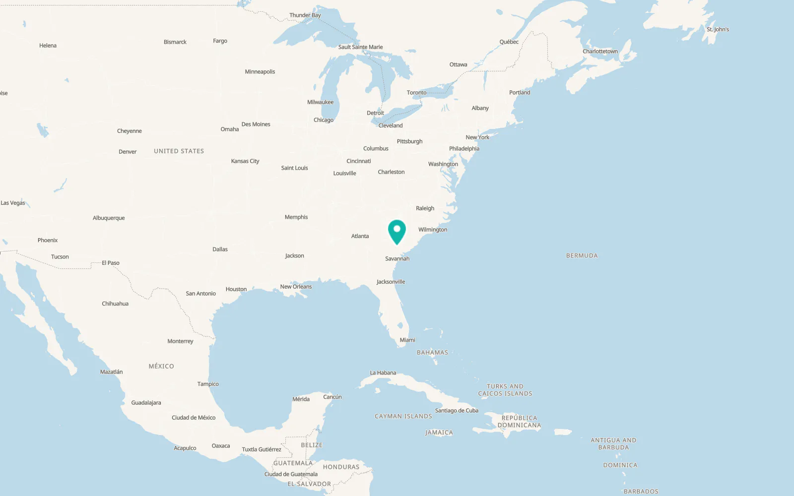 Map of Hampton