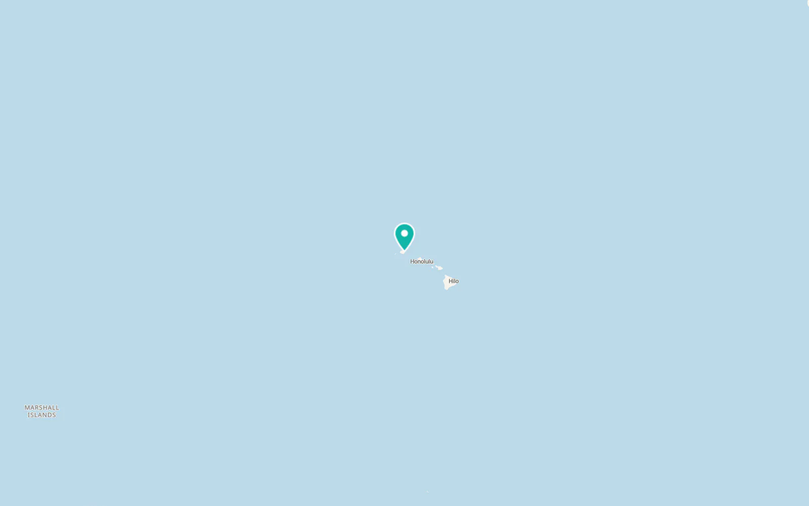 Map of Hanamā‘ulu