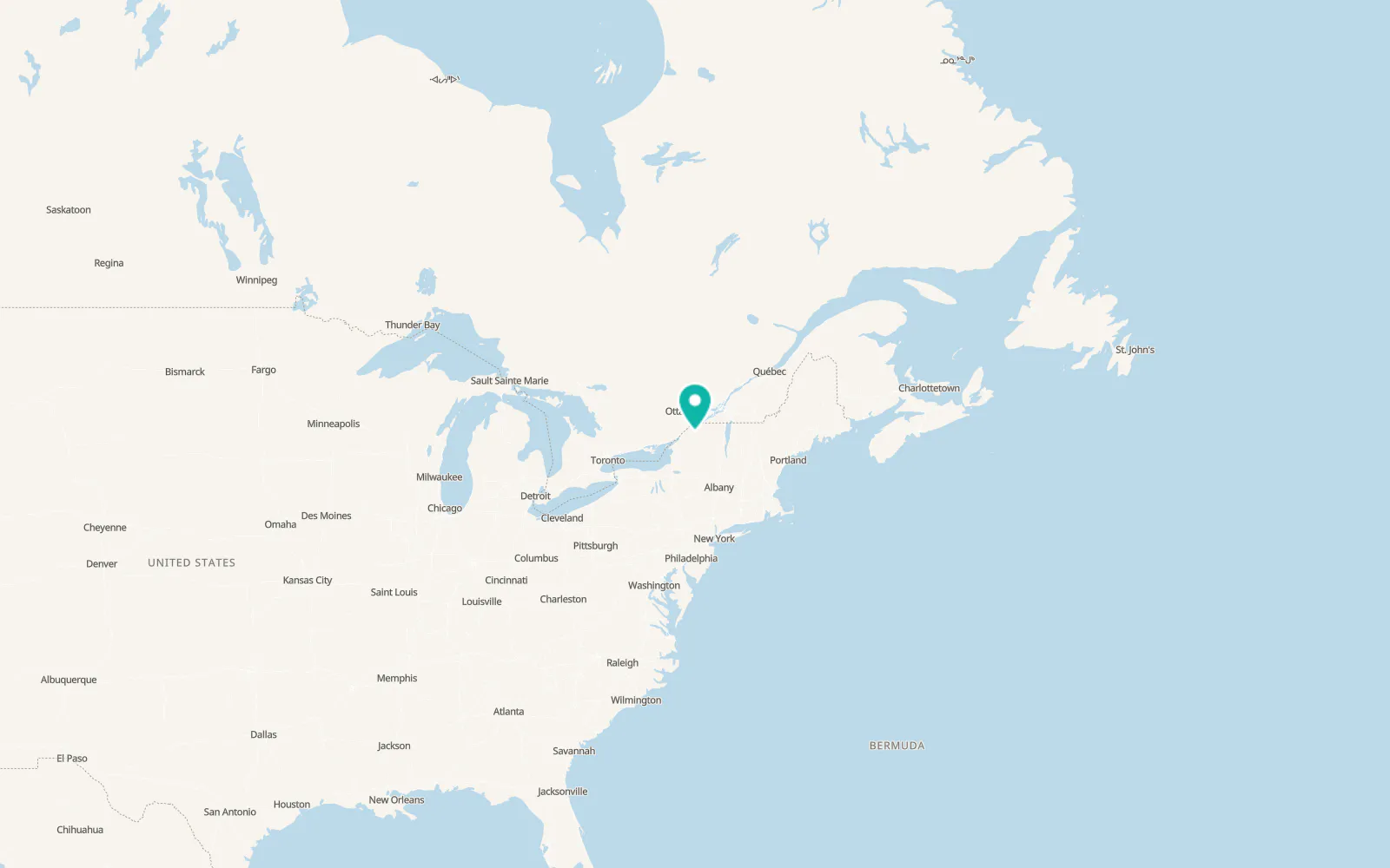 Map of Hannawa Falls