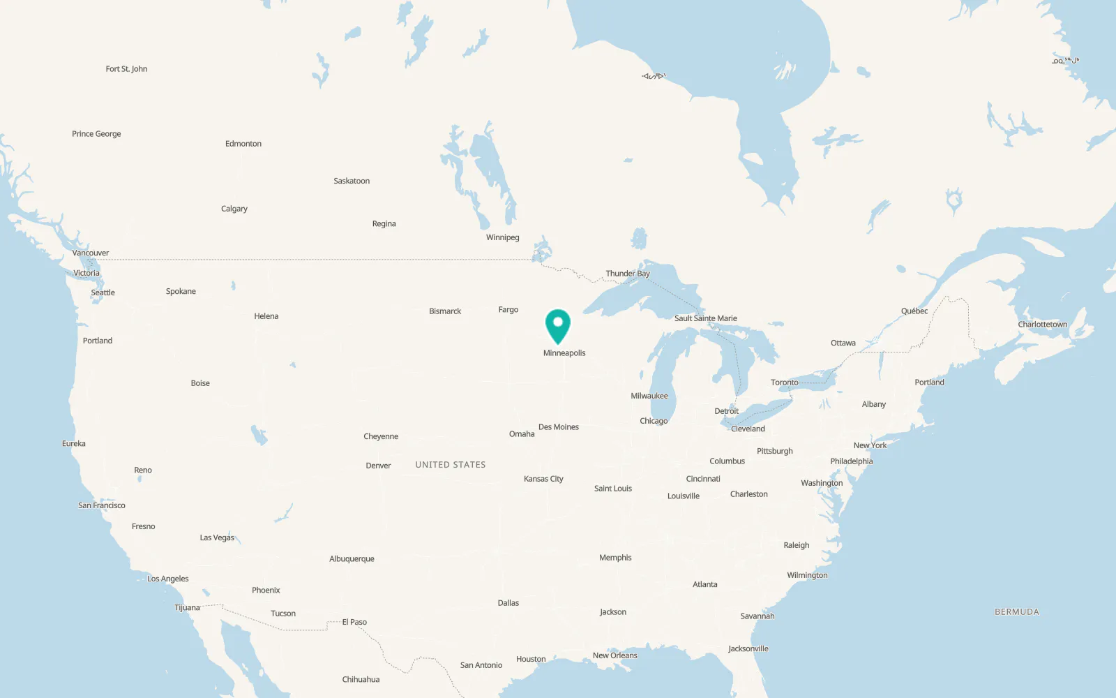 Map of Hanover