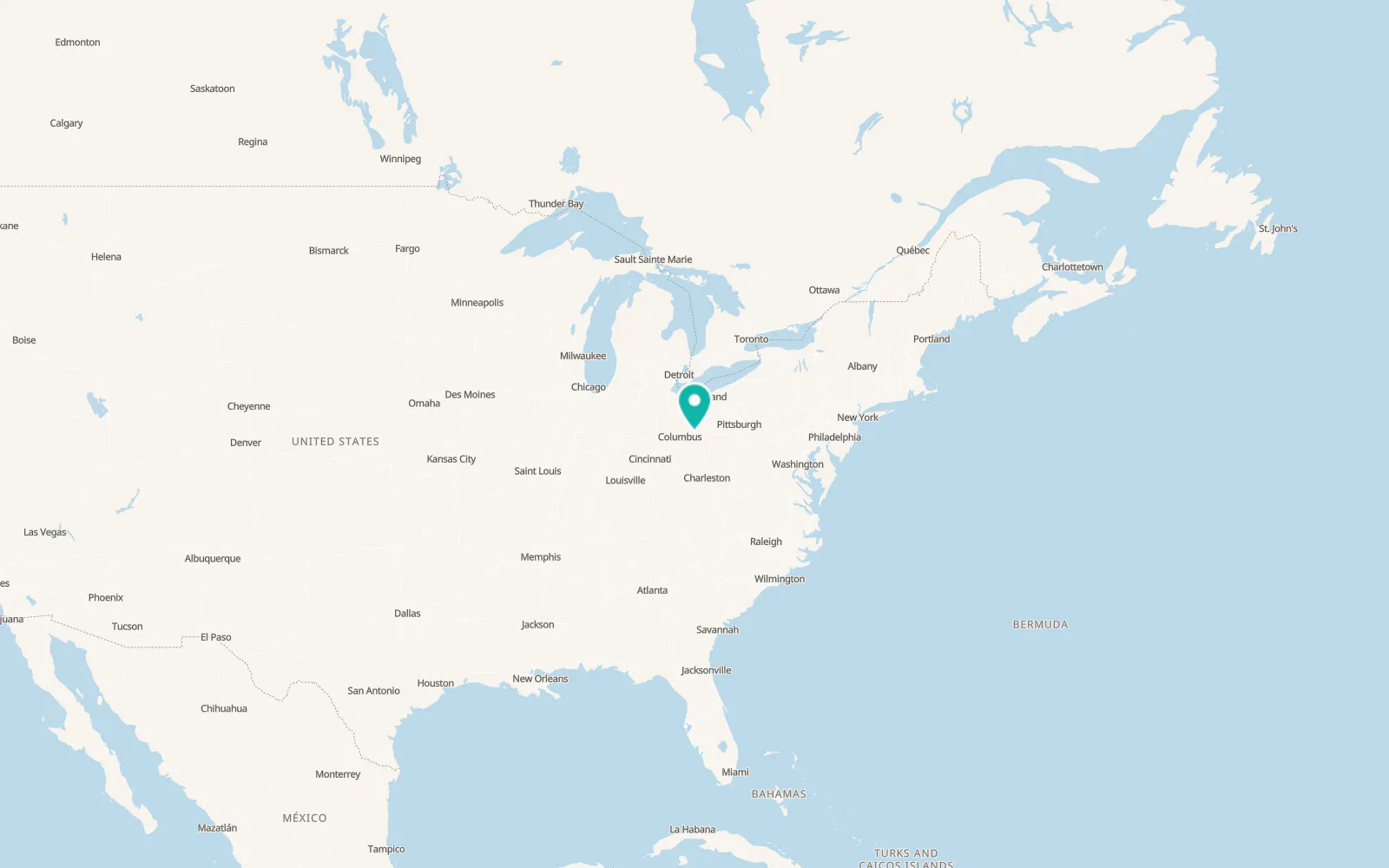 Map of Hanover