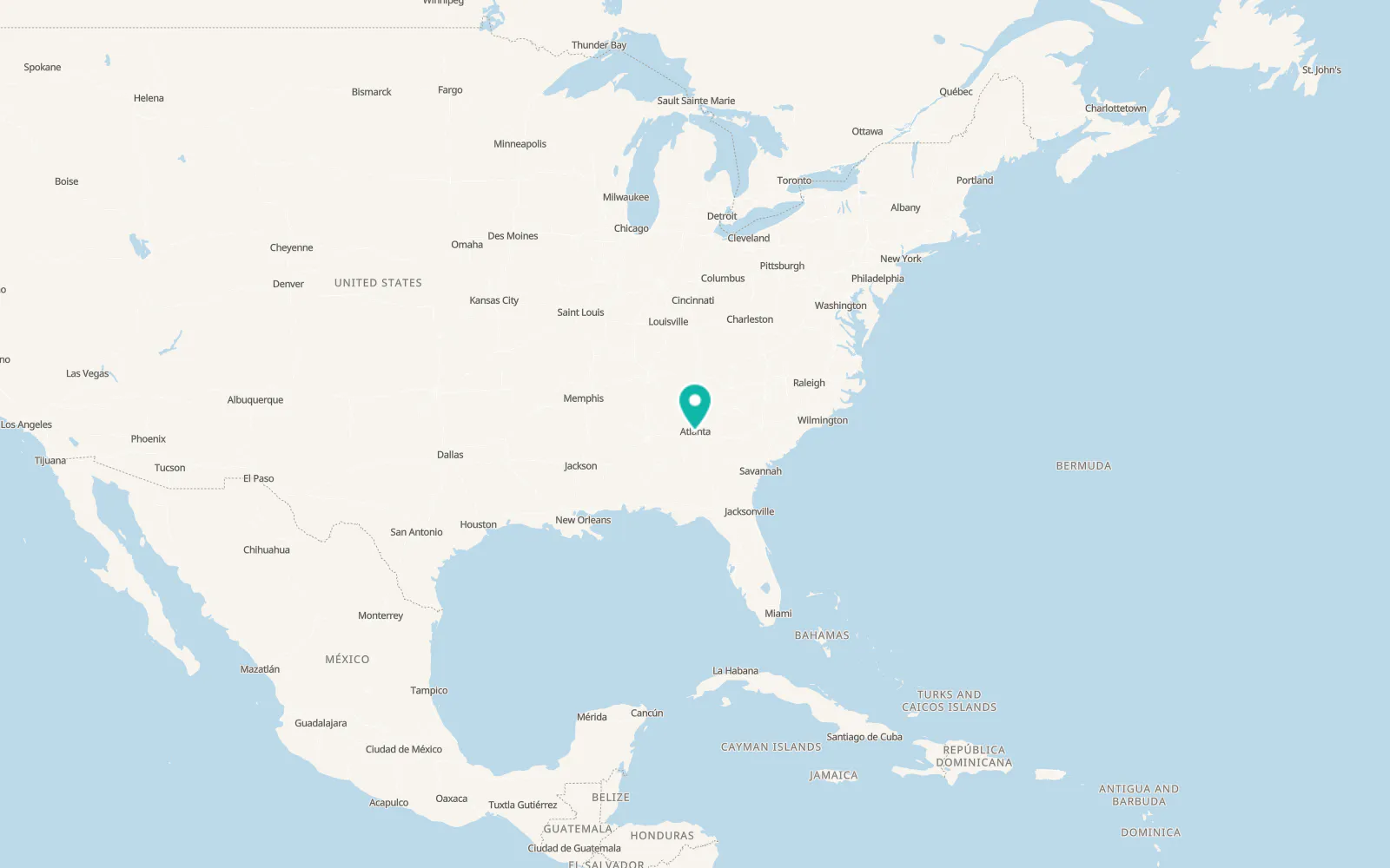 Map of Hapeville