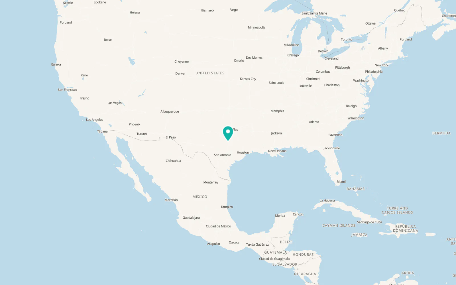 Map of Harker Heights
