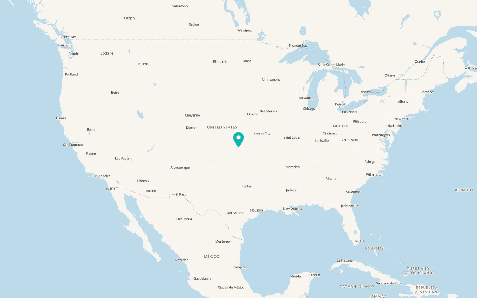 Map of Harper
