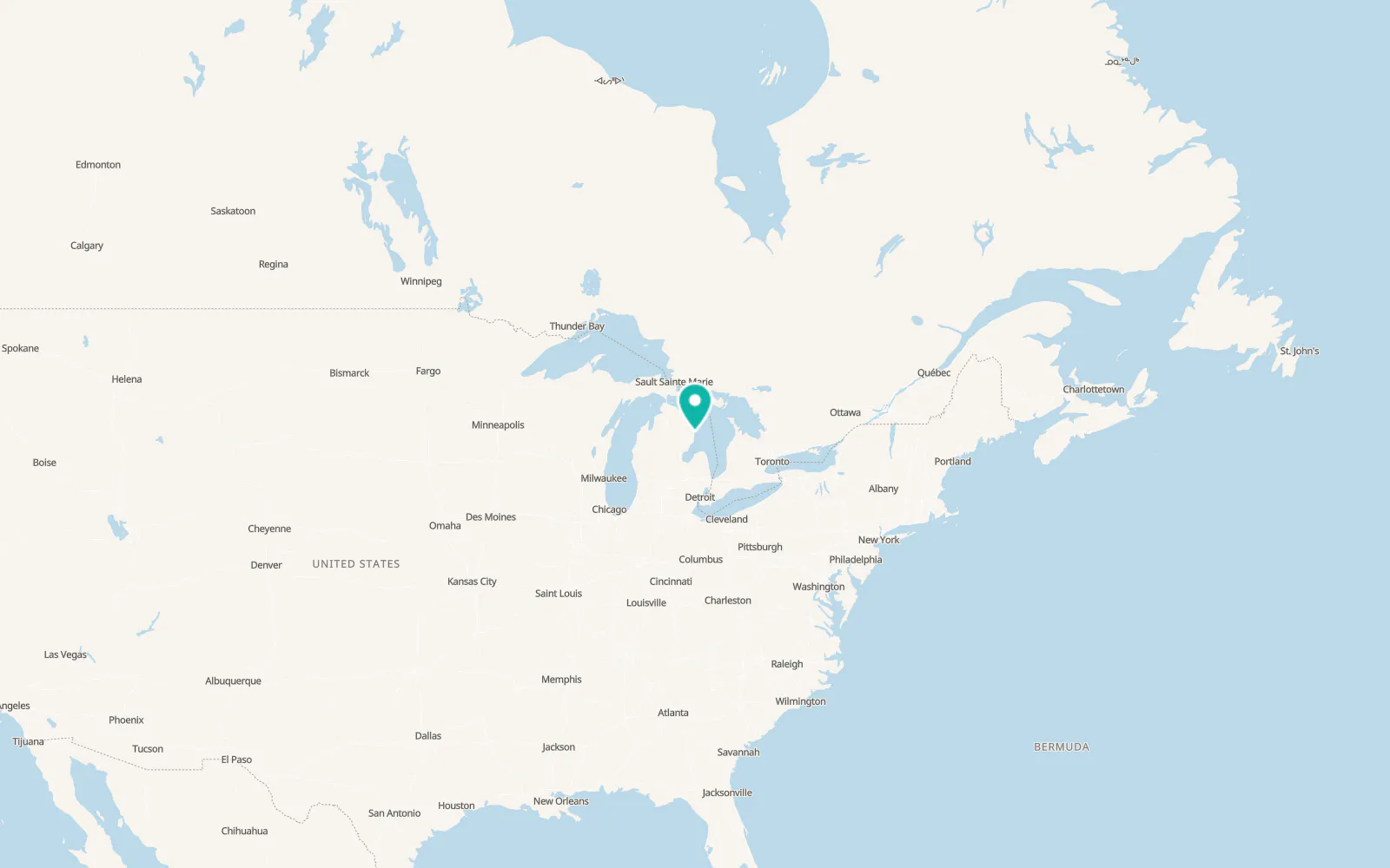 Map of Harrisville