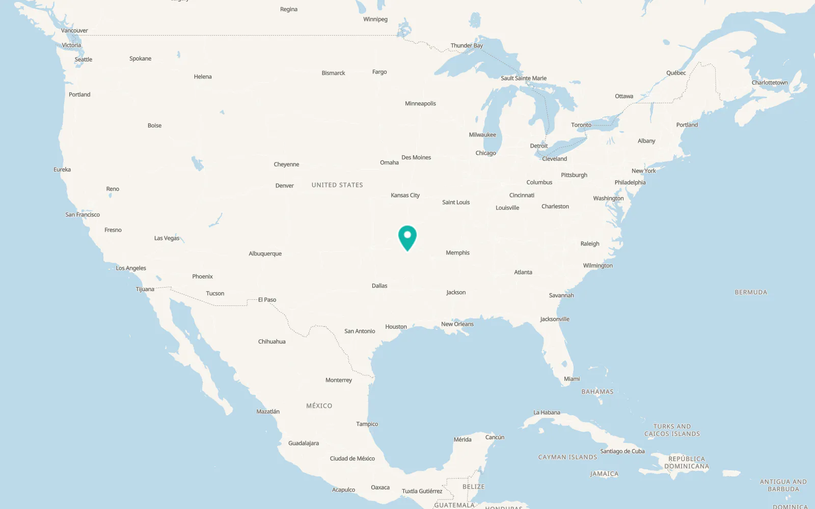 Map of Hartford