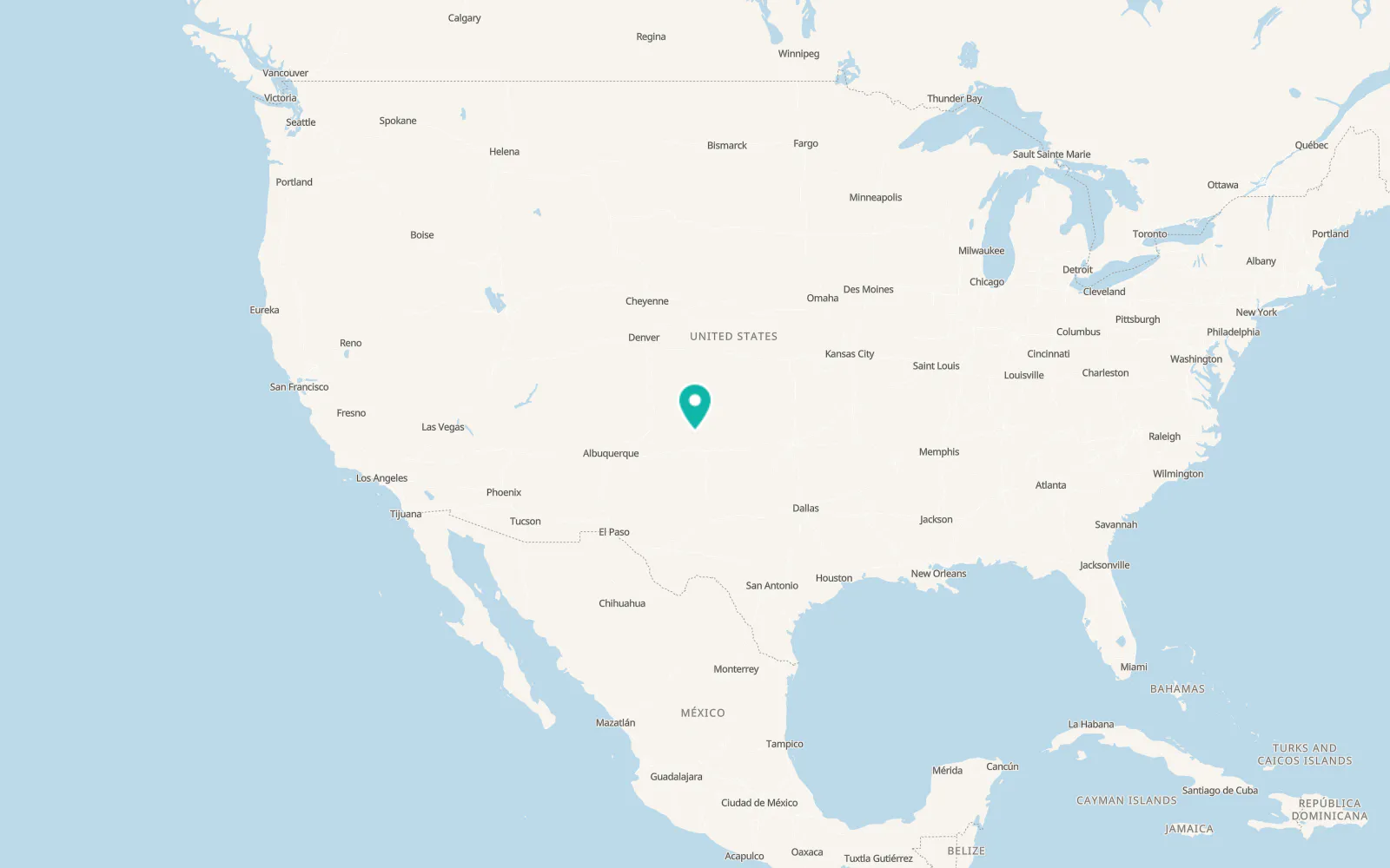 Map of Hartley