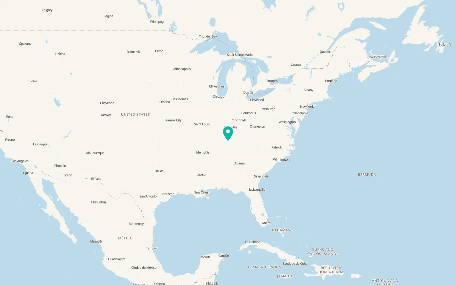 Map of Hartsville