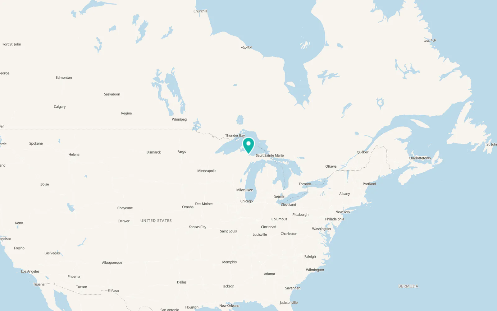 Map of Harvey