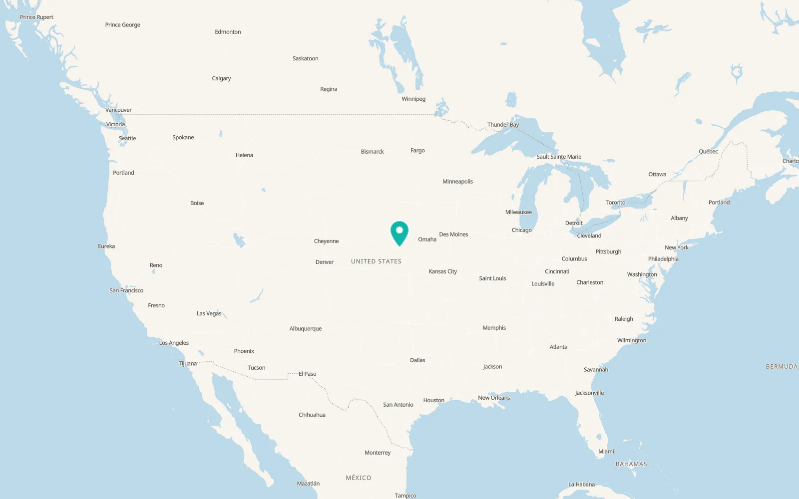 Map of Hastings