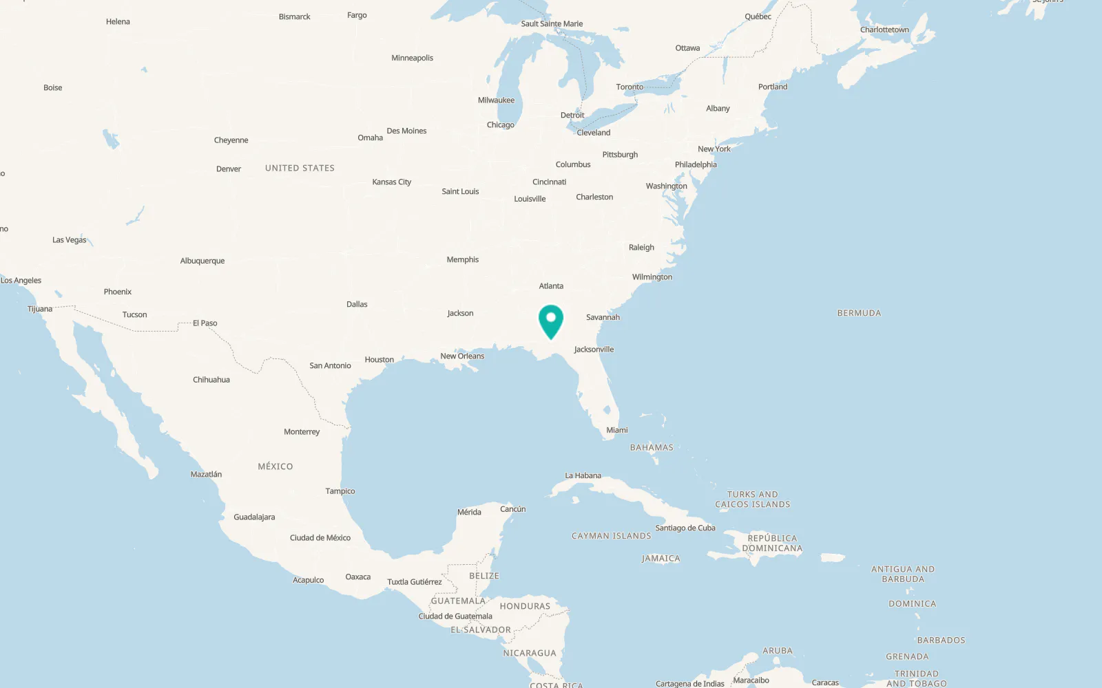Map of Havana