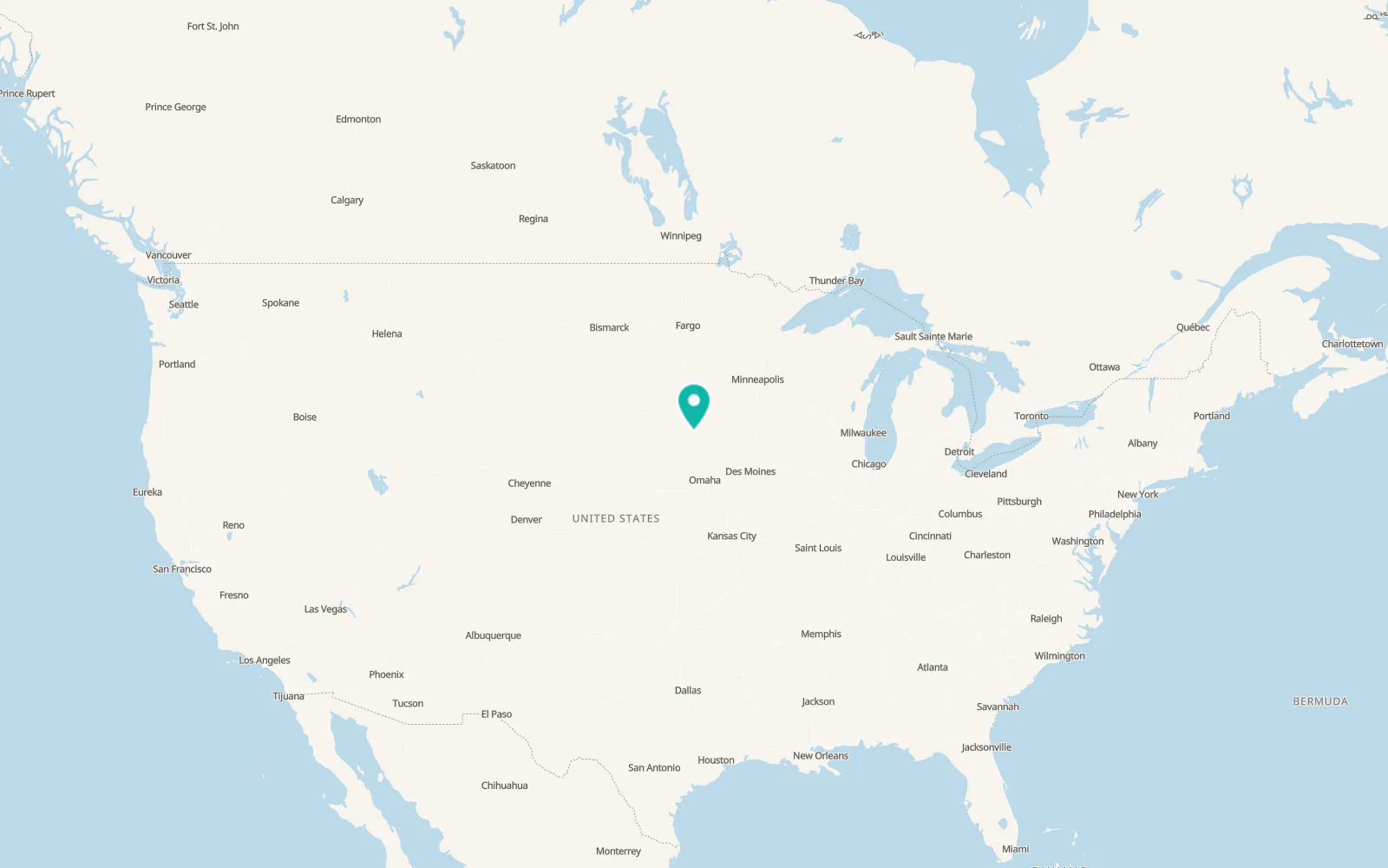 Map of Hawarden