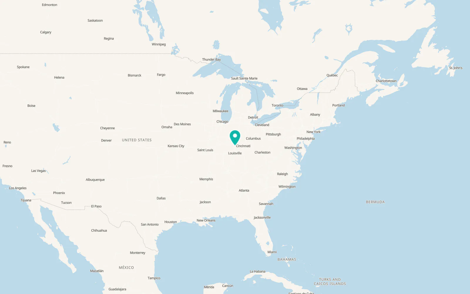 Map of Hayden