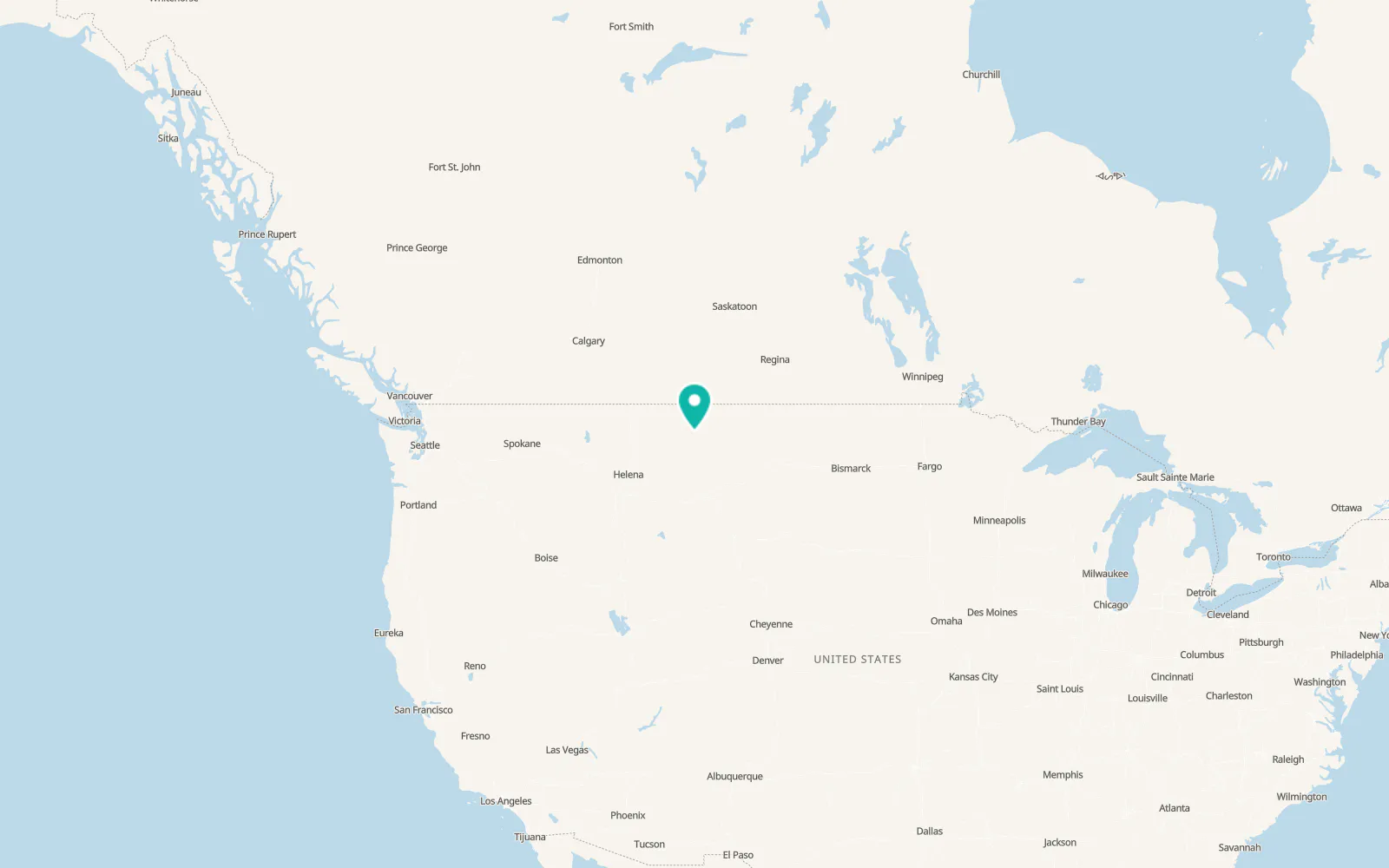 Map of Hays