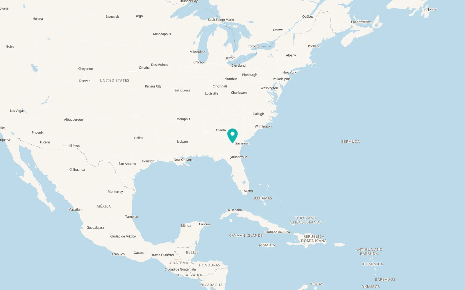 Map of Hazlehurst