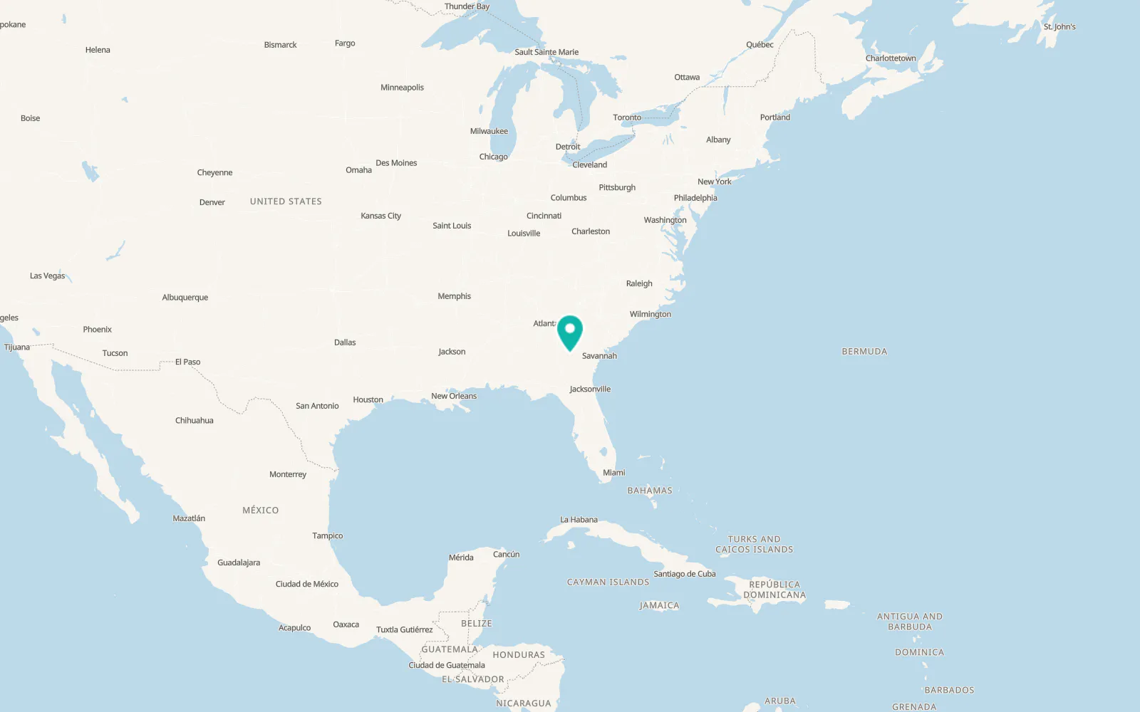 Map of Helena