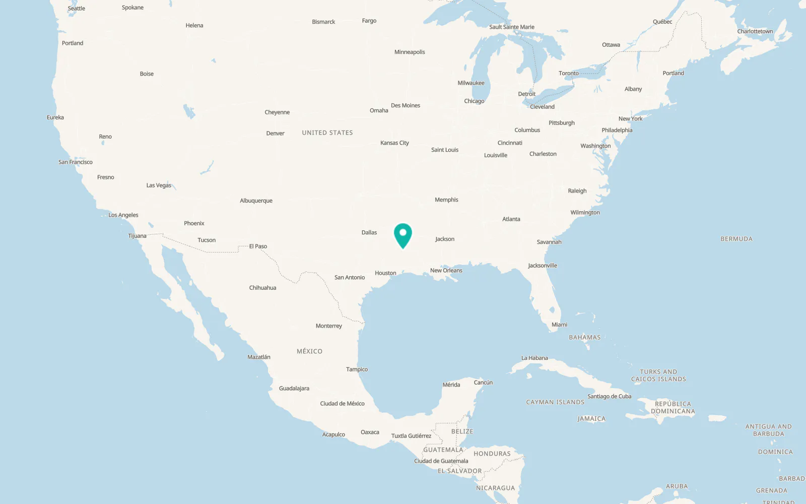 Map of Hemphill