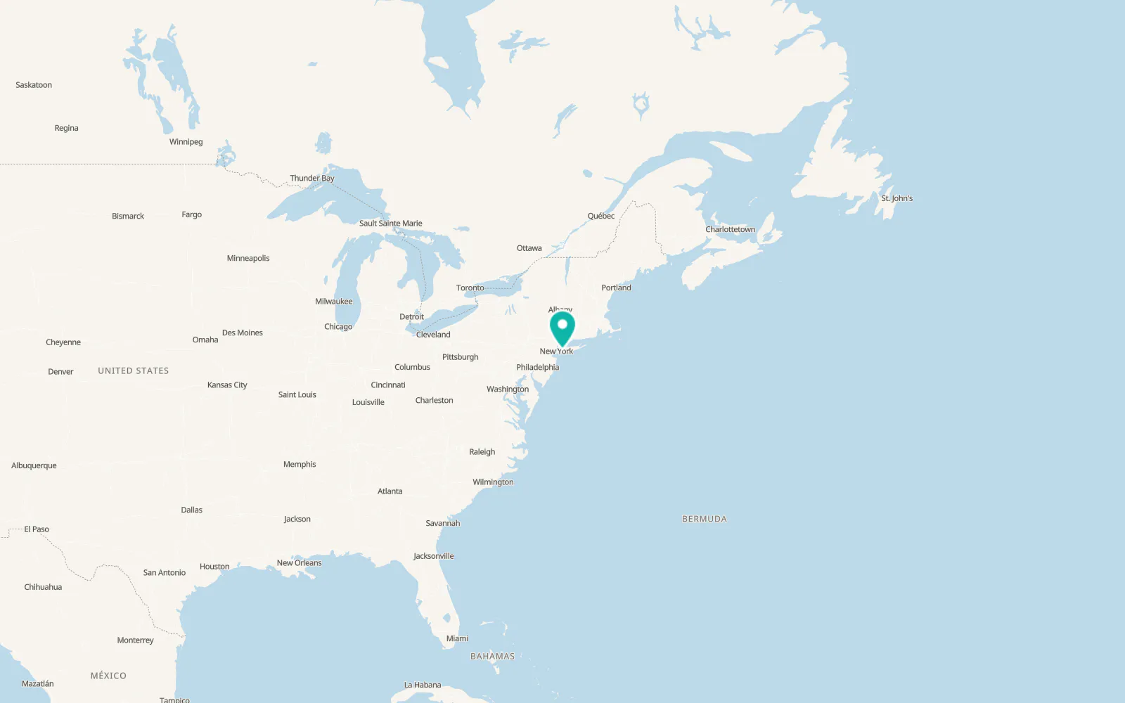 Map of Hempstead
