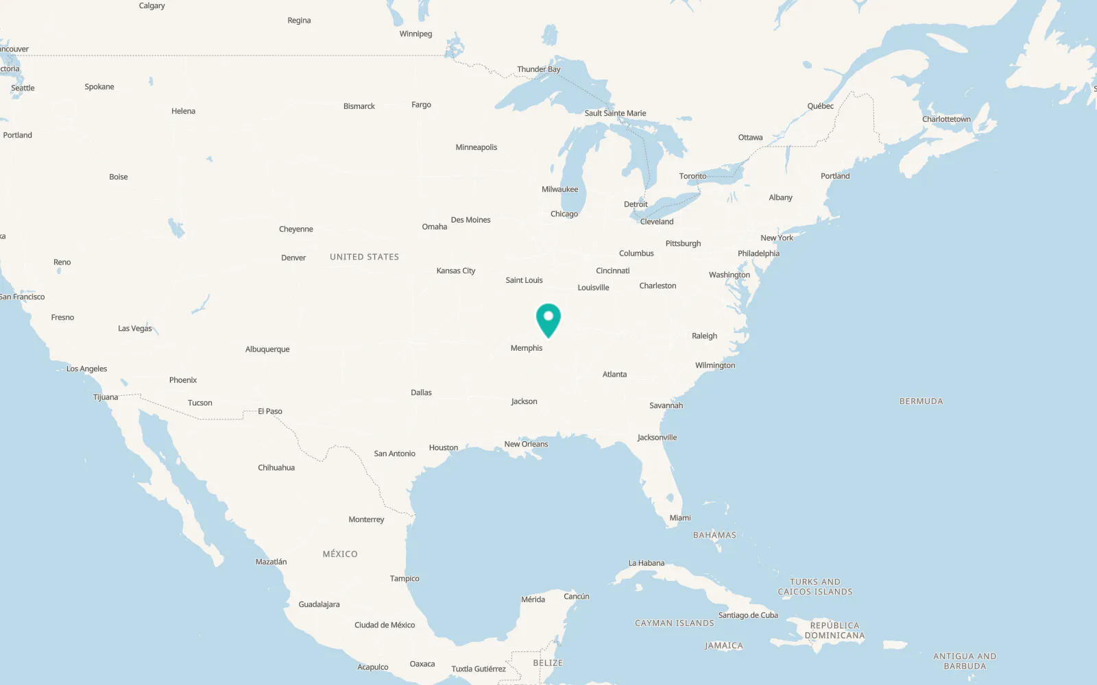 Map of Henderson