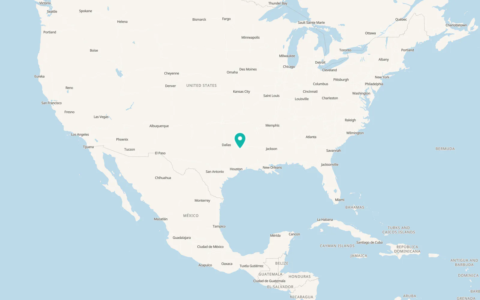 Map of Henderson