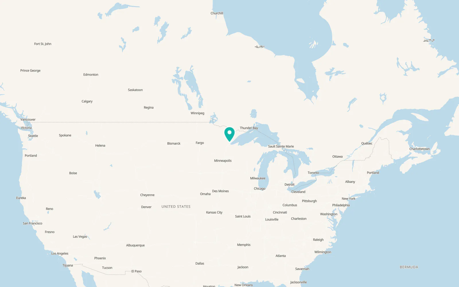Map of Hermantown