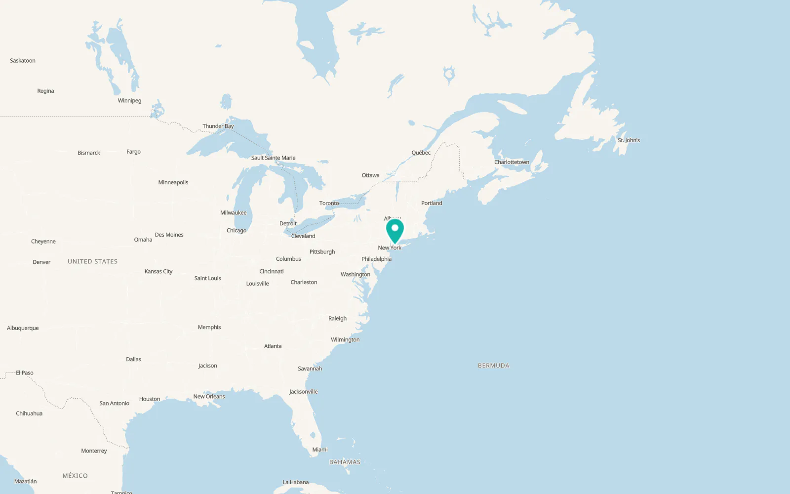Map of Hicksville