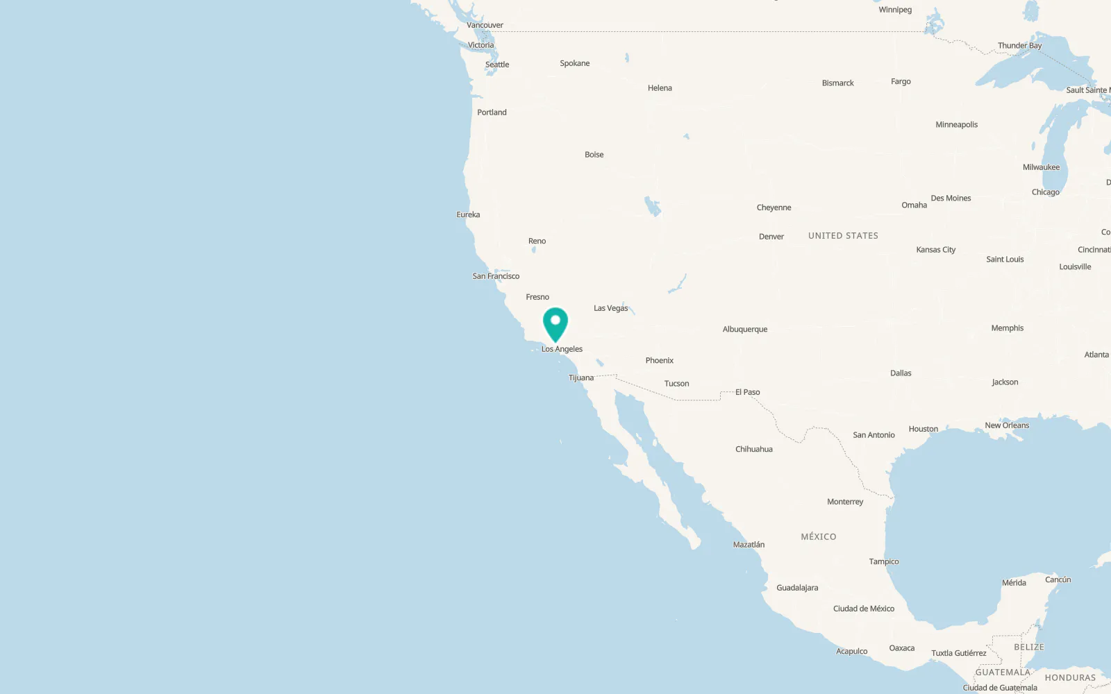 Map of Hidden Hills