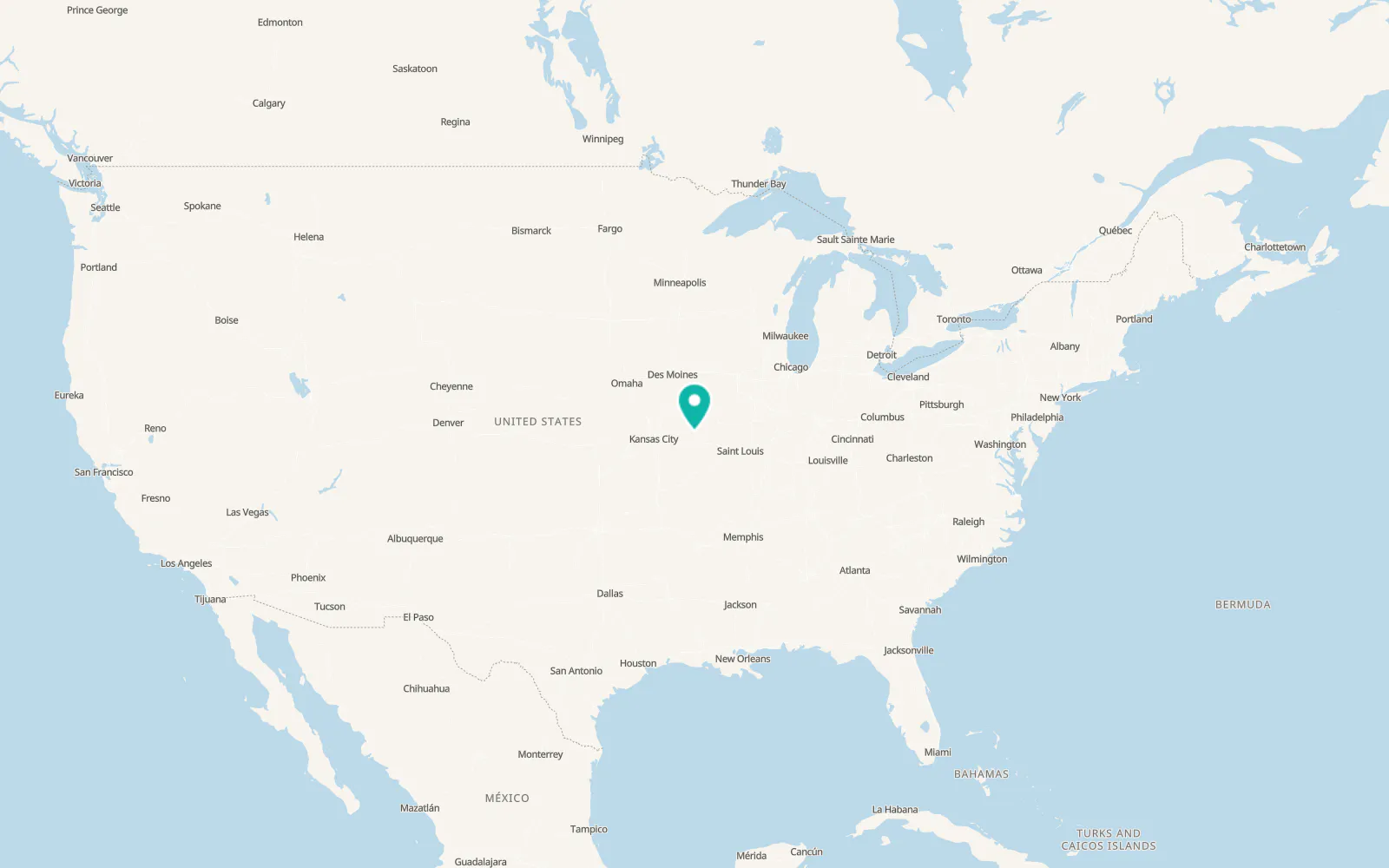 Map of Higbee
