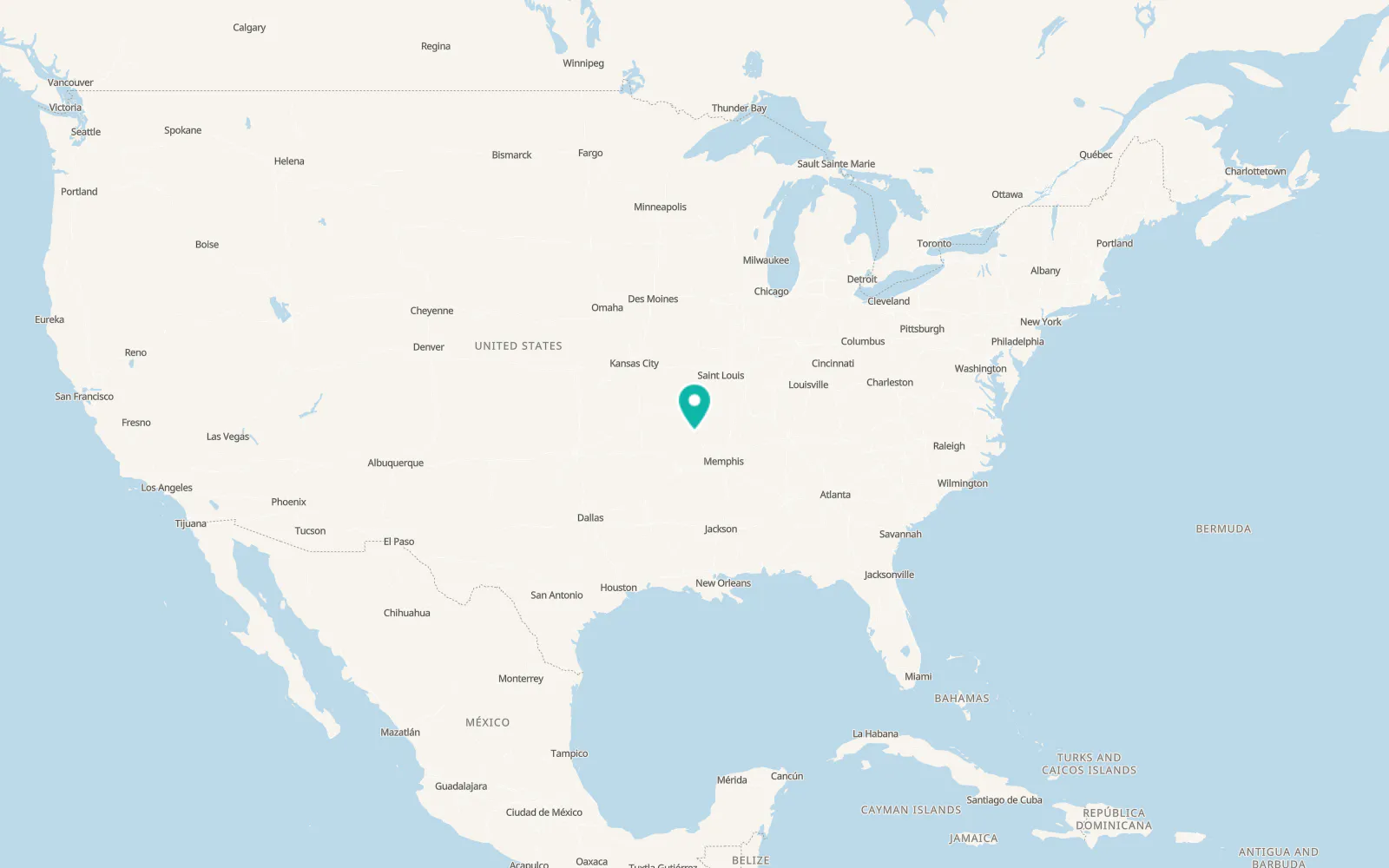 Map of Highland