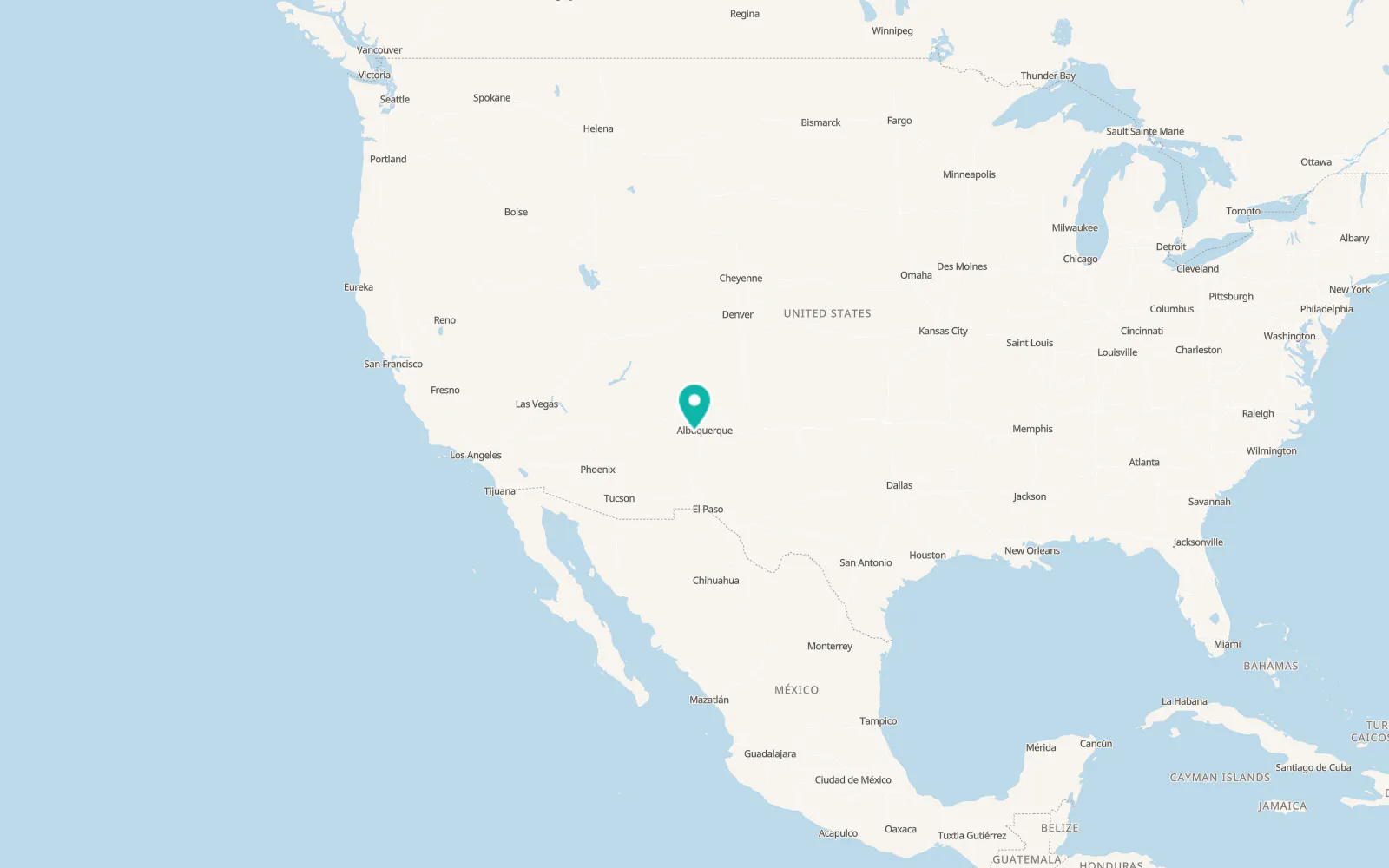 Map of Highland Meadows
