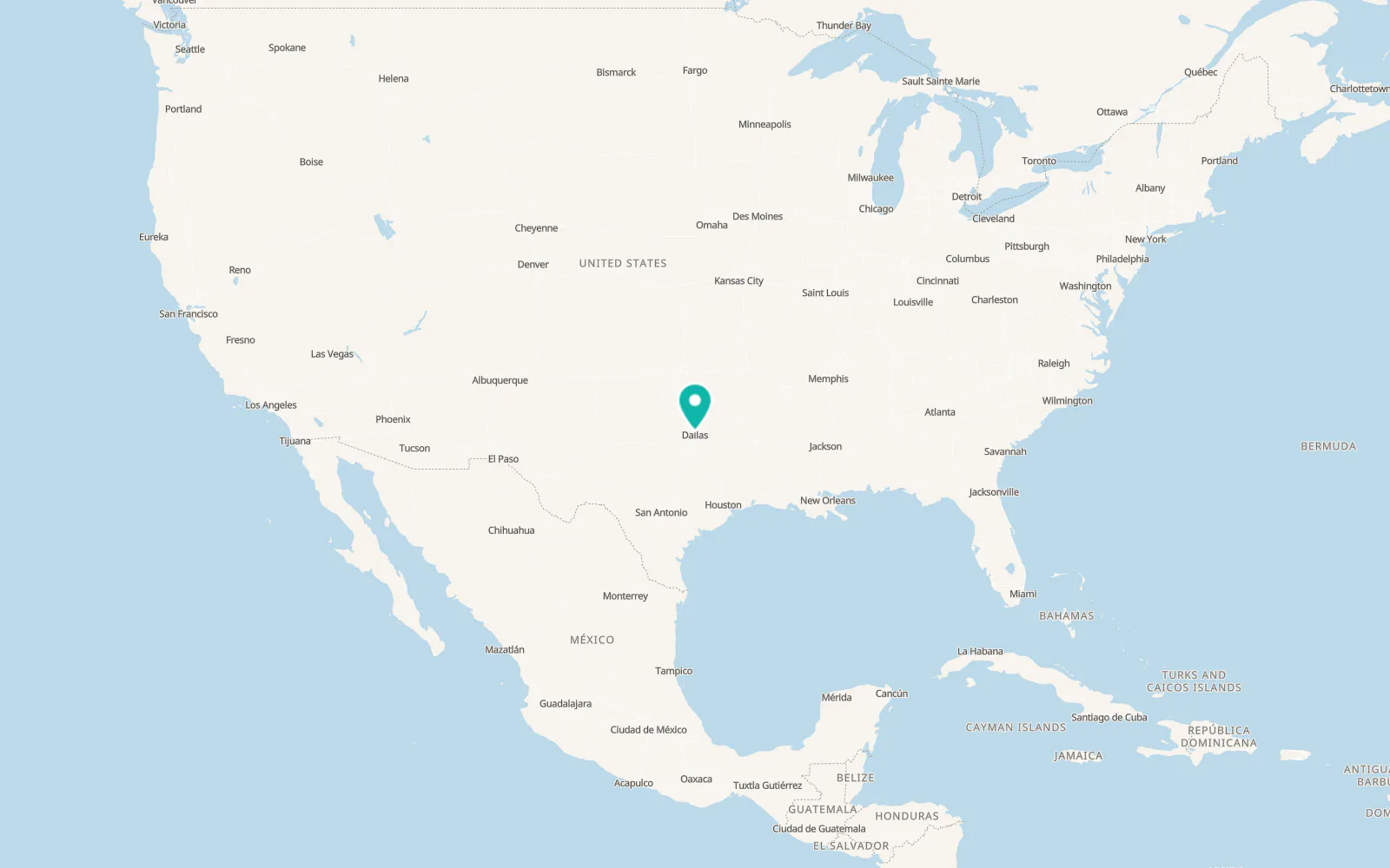 Map of Highland Park