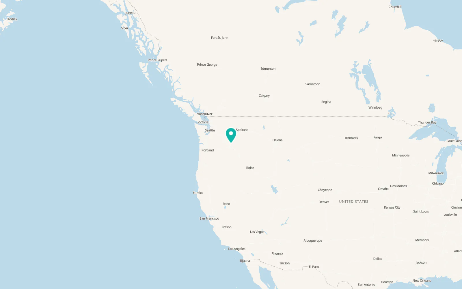 Map of Highland