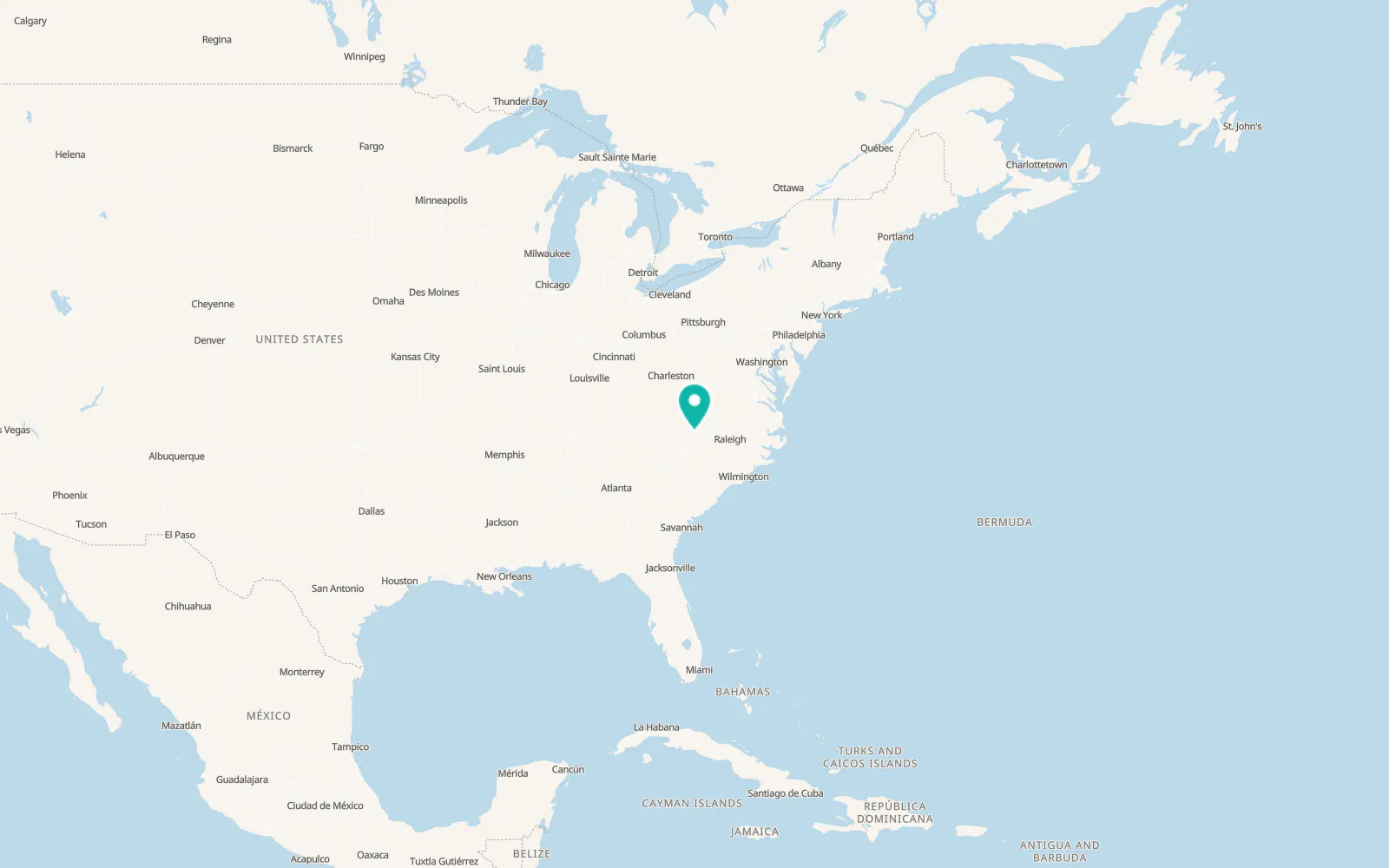 Map of Hillsdale