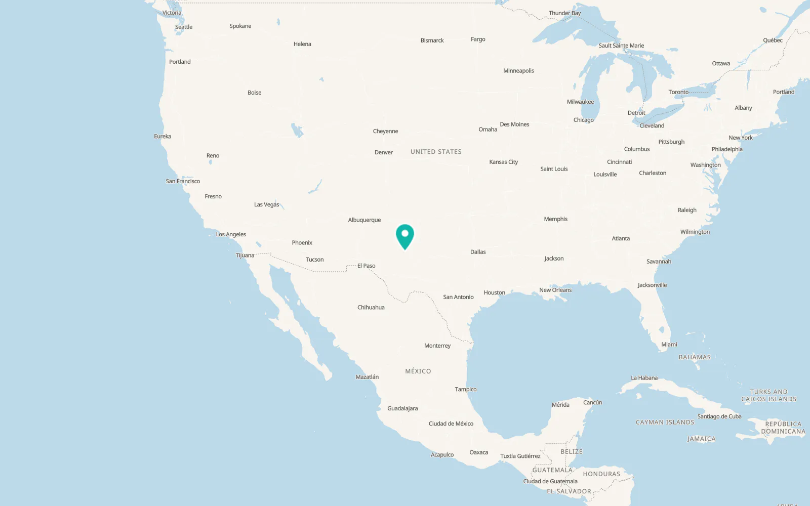 Map of Hobbs