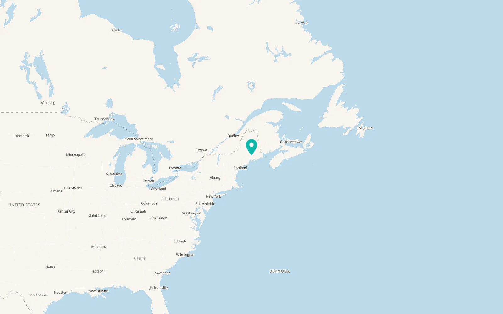 Map of Holden