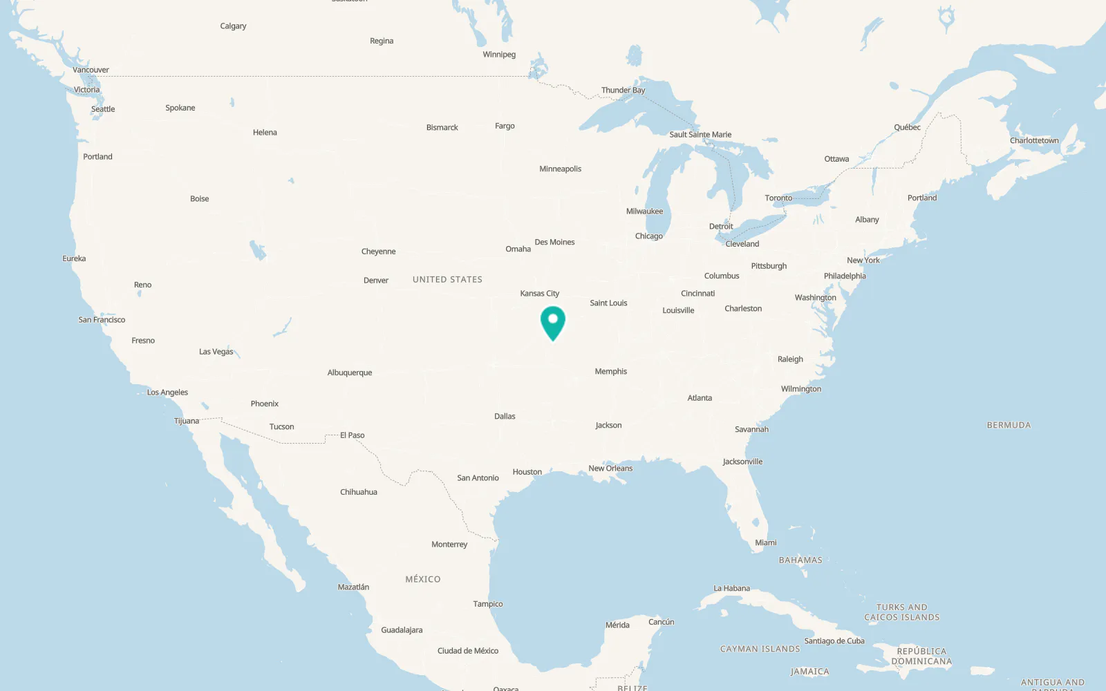 Map of Holiday Island