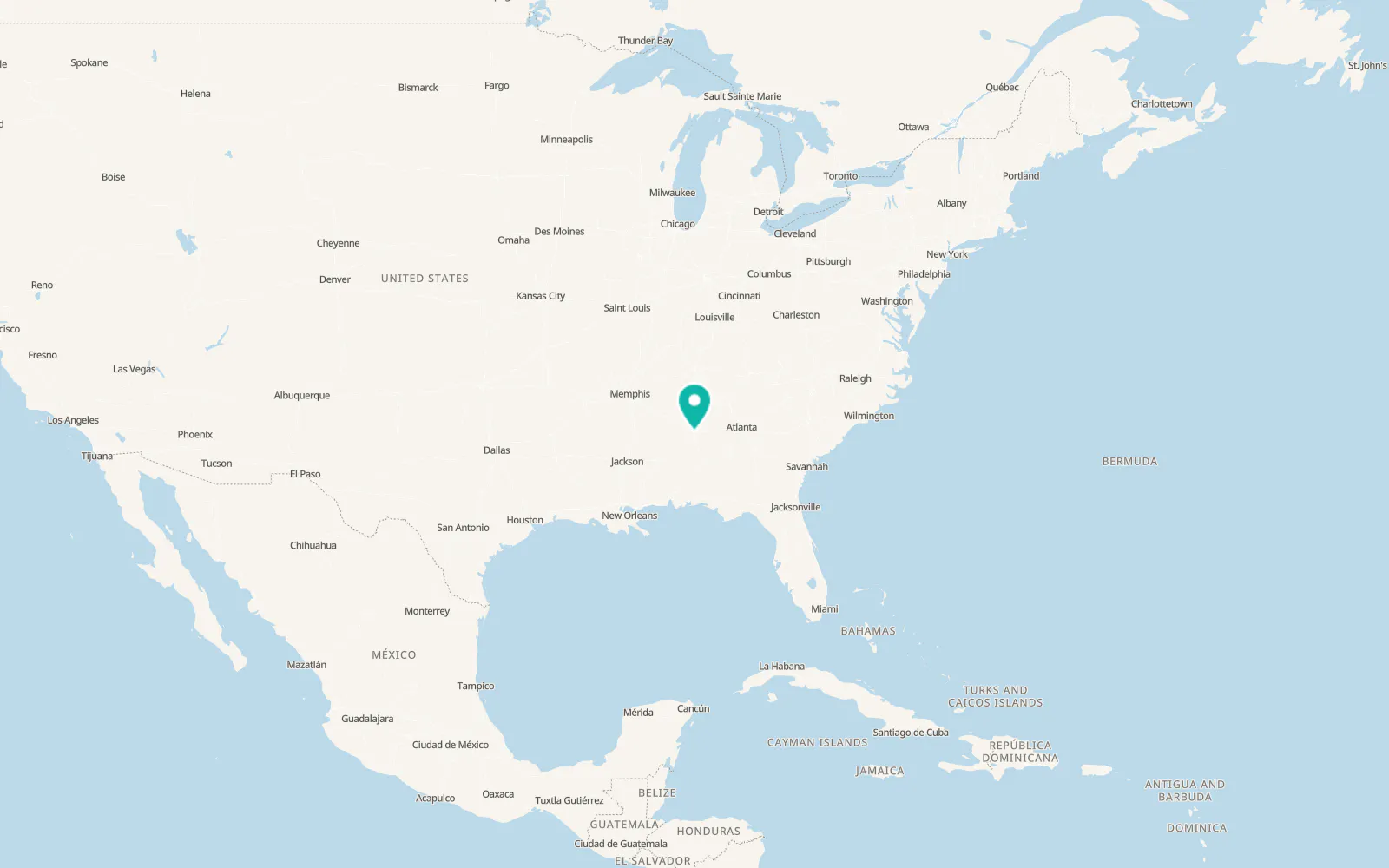 Map of Hollywood