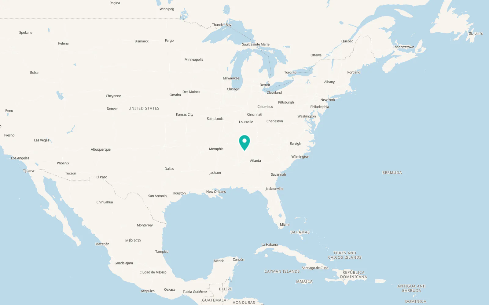Map of Hollywood