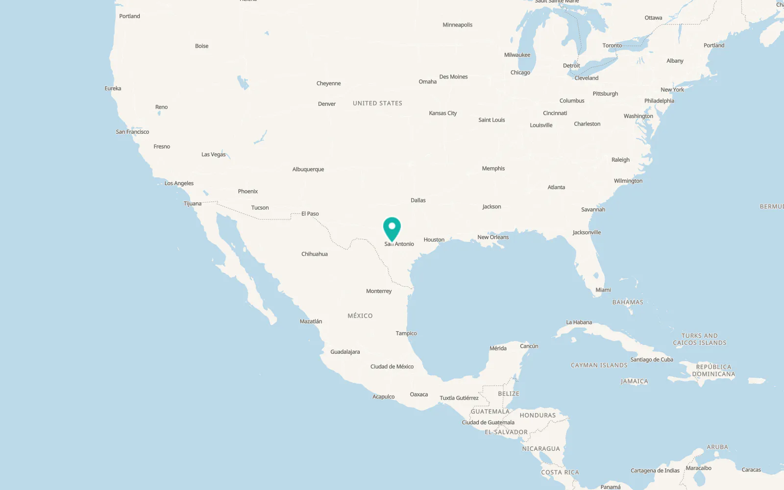 Map of Hondo