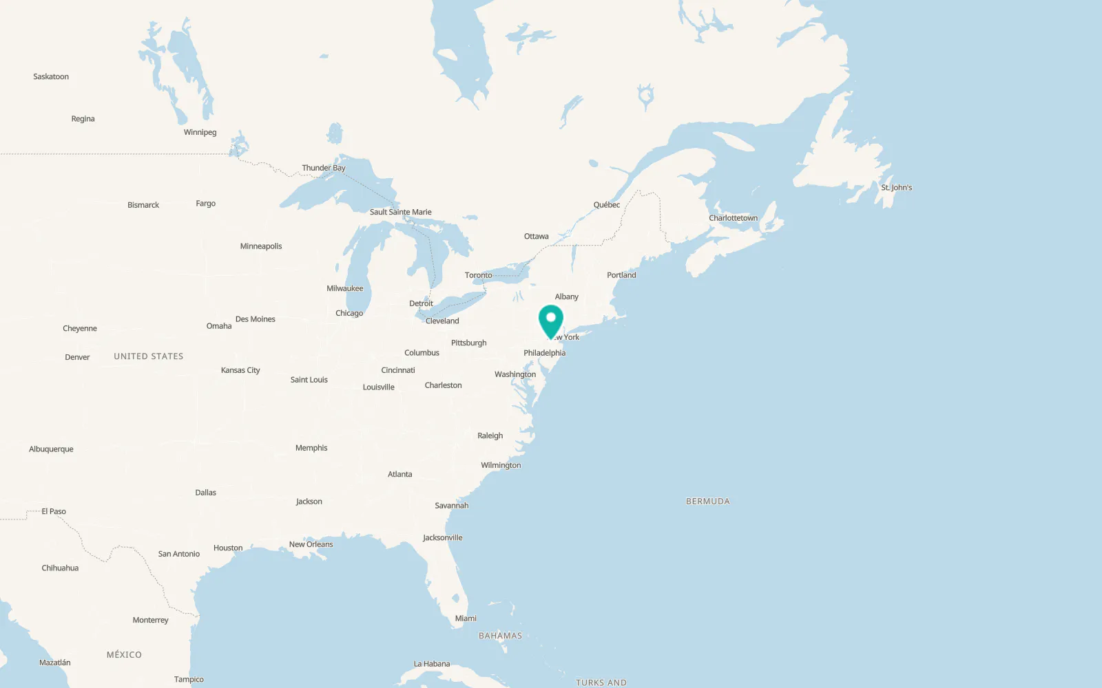 Map of Hopewell