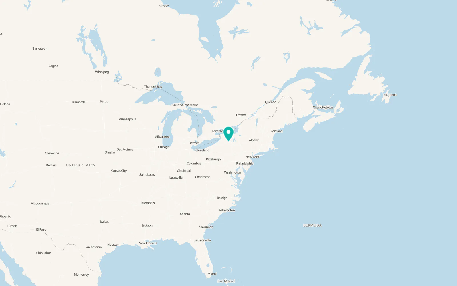 Map of Hornell