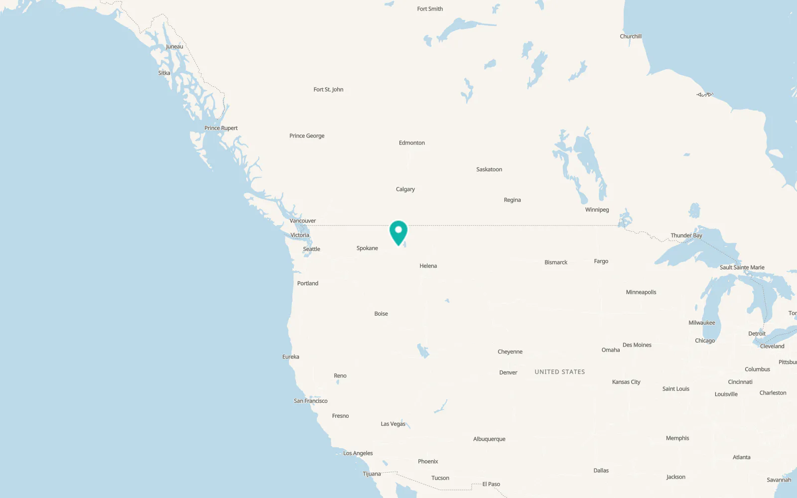 Map of Hot Springs